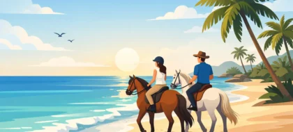 Horseback Riding on the Beach Punta Cana