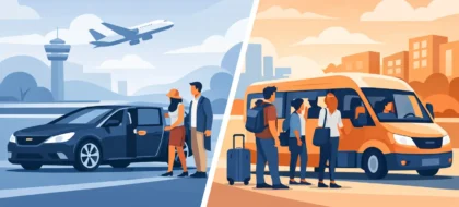 Private Transfer Versus Shared Shuttle