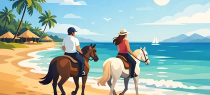 Horseback Riding on Beach Punta Cana