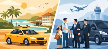 Resort Taxi Versus Prebooked Transfer