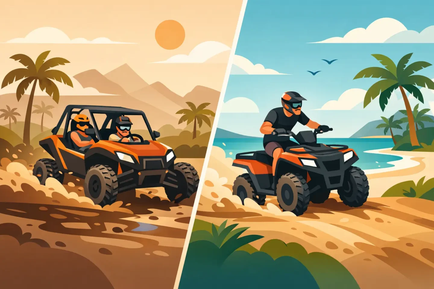 Buggy Tour Versus Atv Excursion In Punta Cana Featured