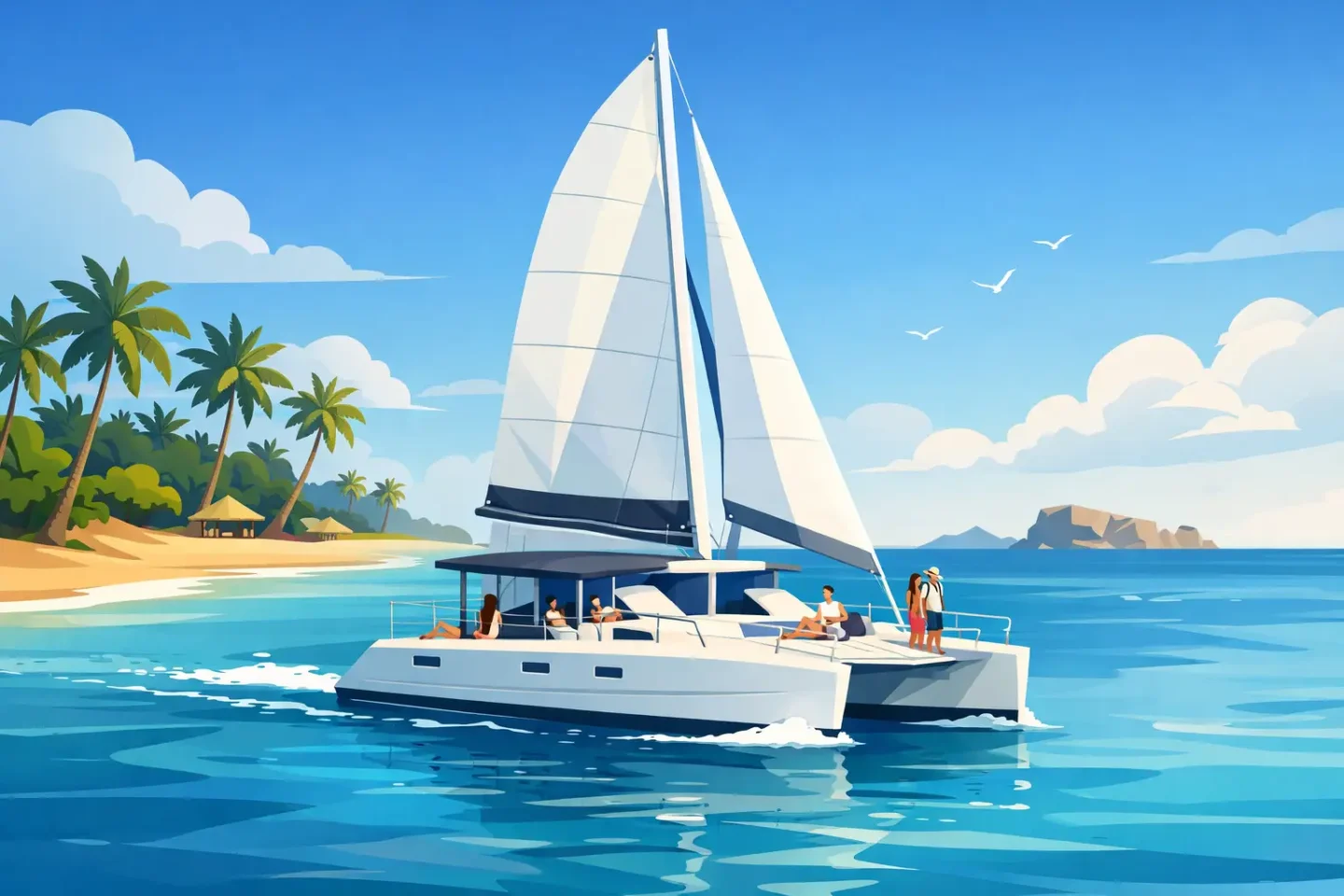 Private Catamaran For Small Groups In Punta Cana Featured