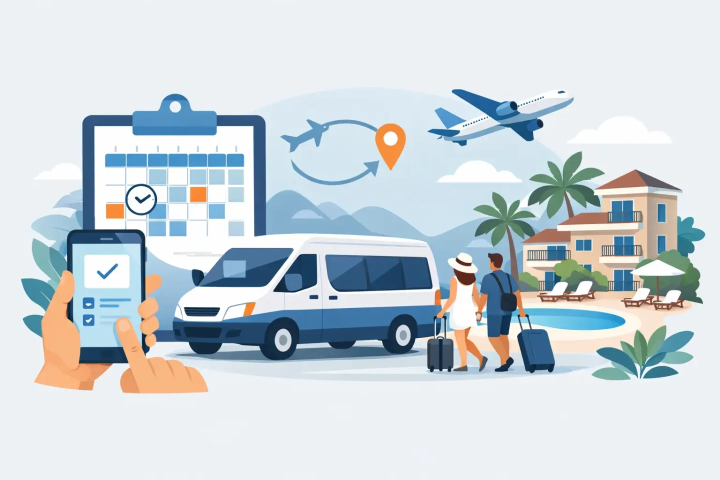 How To Schedule Resort Return Transfer Featured