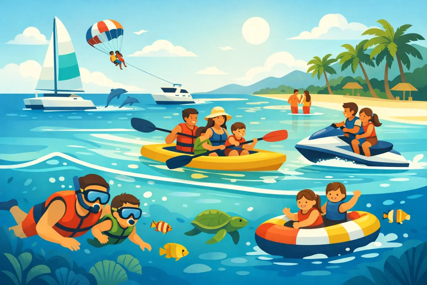 9 Top Family Water Activities In Punta Cana Featured