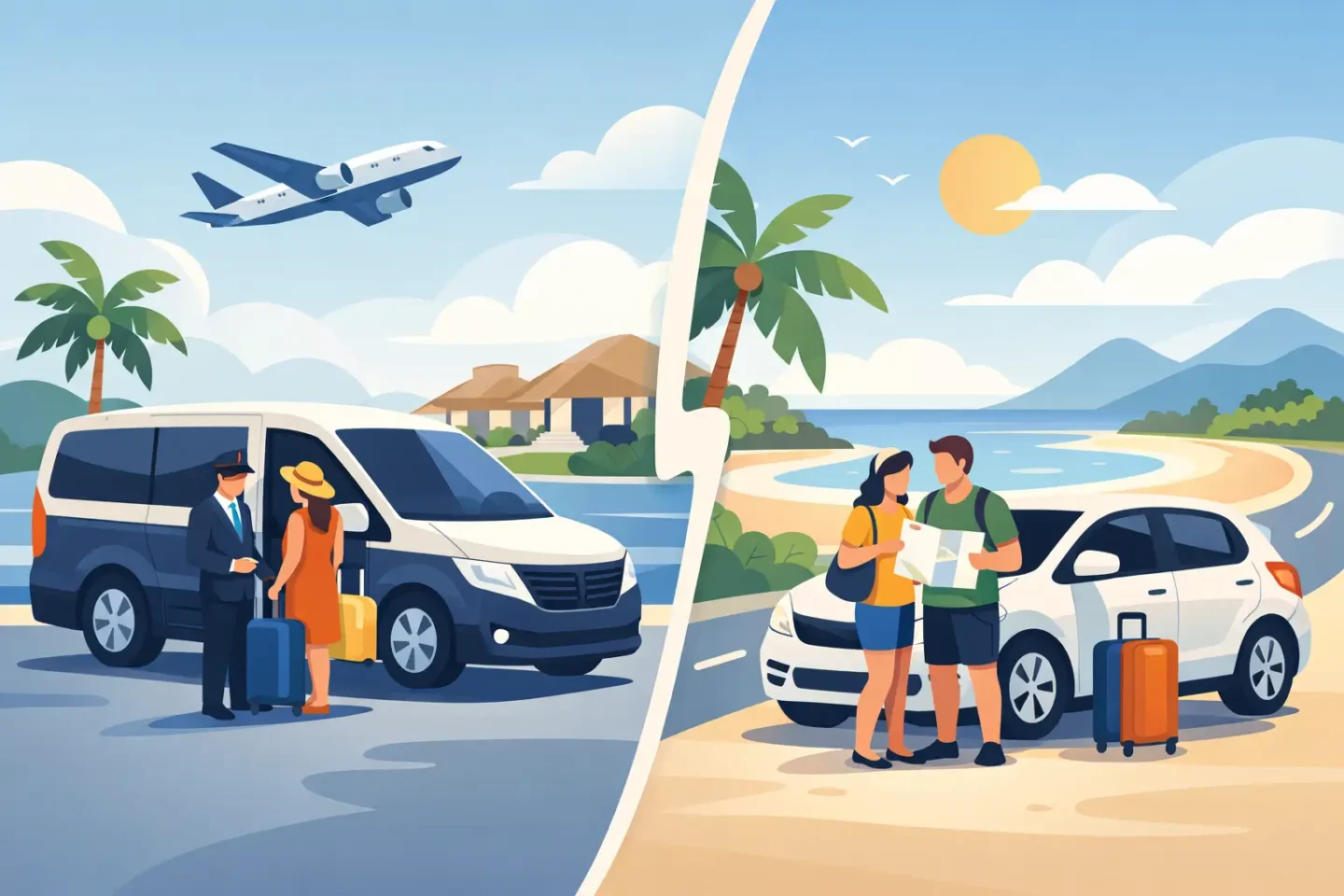 Private Transfer Versus Rental Car In Punta Cana Featured