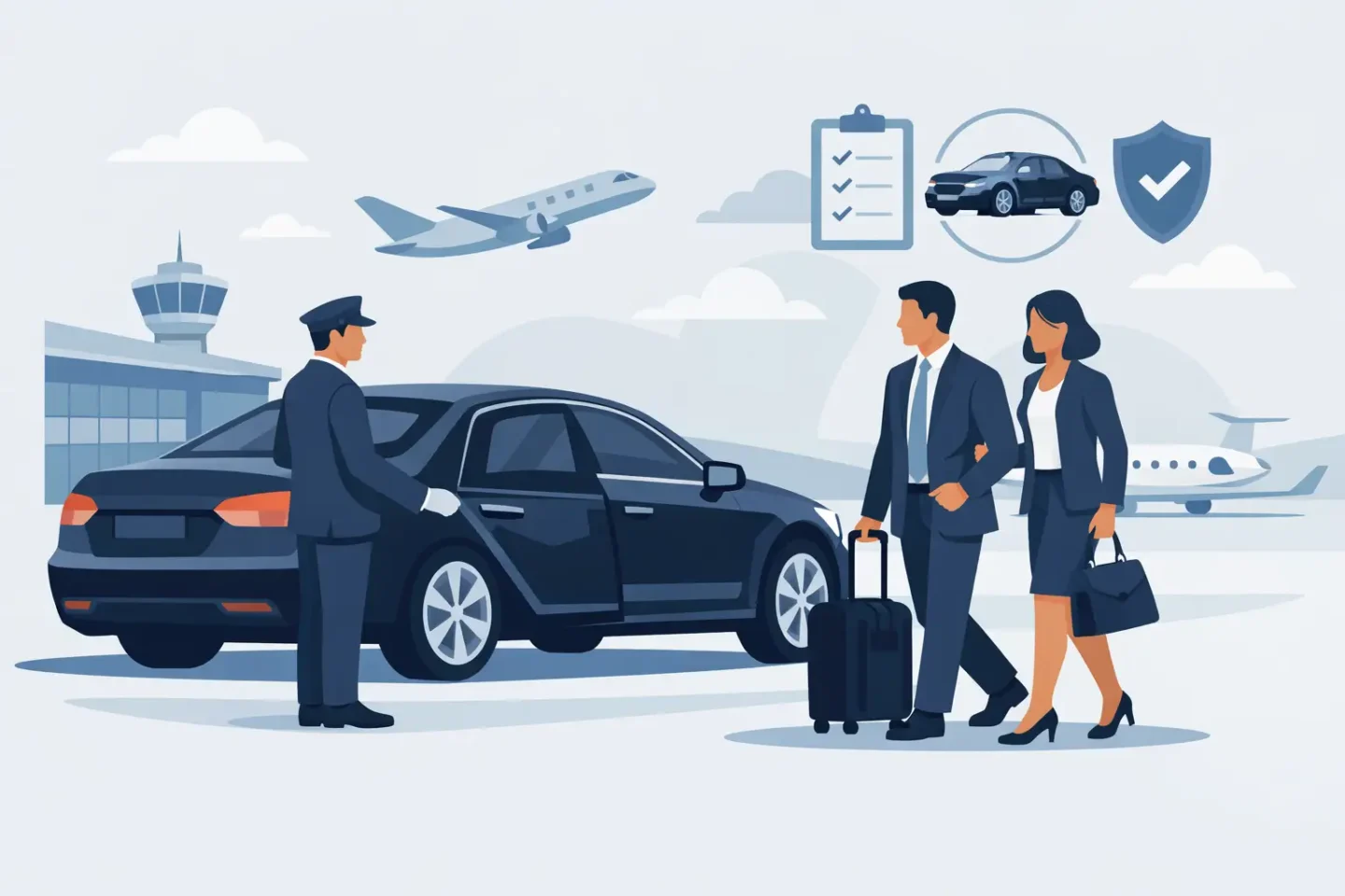 How To Choose An Airport Chauffeur Service Featured