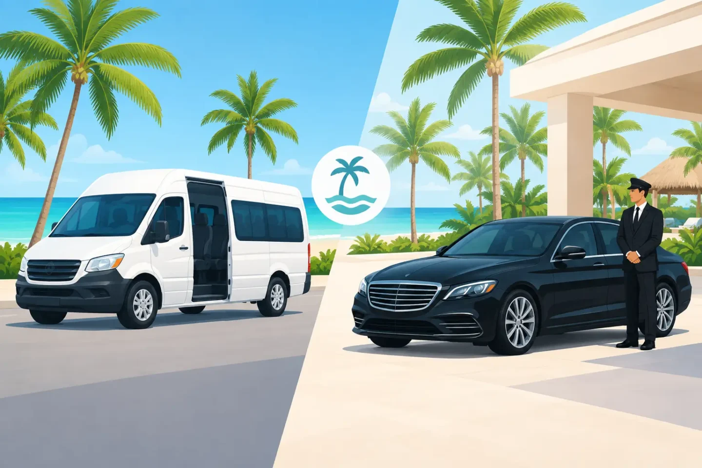 Shuttle Versus Chauffeur Service In Punta Cana Featured