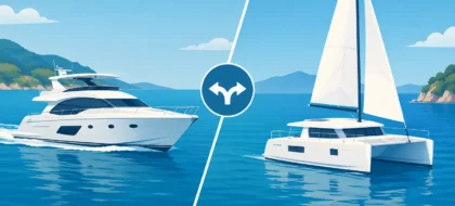 Private Yacht Versus Catamaran Charter Choices
