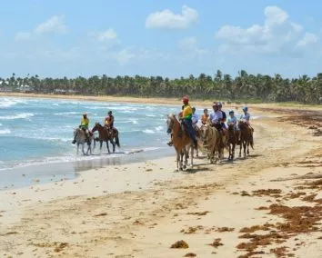 Horseback on the Beach